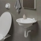 Torneira Para Lavatório Plástica Branca | Japi